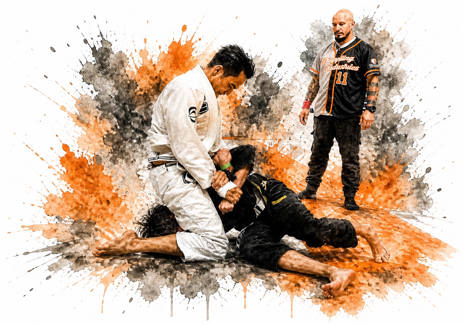 Brazilian Jiu Jitsu training